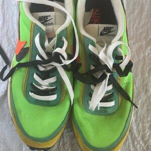 Nike LD Waffle sacai Green Multi – Size 9.5 – Used Condition